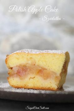 a piece of cake sitting on top of a plate