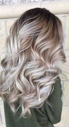 Grey Balayage, 30 Hair Color, Brown Ombre Hair, Brown Blonde Hair, Hair Color And Cut