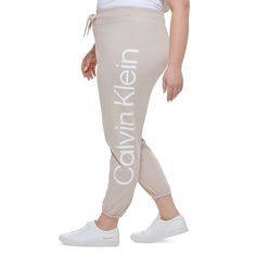 Lounge In The Luxe Feel Of French Terry With These Plus Size Jogger Pants From Calvin Klein Performance. Rise: Approx. 12"; Approx. Inseam: 30" Pull-On Style; Drawstring Waist; Interior Waistband Pocket; Logo At Side; Elasticized Hems Cotton/Polyester (40% Recycled) Machine Washable Imported Web Id: 13779346 Plus Size Joggers, Thermal Pants, Pocket Logo, Karl Lagerfeld Paris, Matching Family Outfits, Family Outfits, Sleeves (women), Womens Calvin Klein, High Waisted Shorts