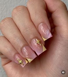 Short Set Design Nails, Nails Short Acrylic Designs, Gel X Nail Designs Short, Short Square Acrylic Nails Designs, Short Nails Acrylic Square, Extra Short Acrylic Nails, Acrylic Nails Short Square, Birthday Manicure, Cutesy Nails