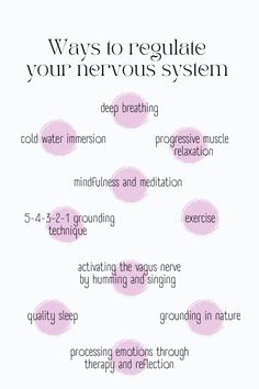 Take small steps to bring peace back to your mind and body. #NervousSystemHealth #CalmYourMind #MentalWellness #RegulateYourself Regulate Your Nervous System, Small Steps, Body Hacks, Mental And Emotional Health, Self Care Activities, Holistic Healing, Coping Skills, Mental Wellness