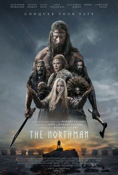 the movie poster for the northman