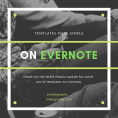 people sitting down with the text on evernote overlaided in green and white