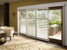 Sliding Glass Door Shutters, Shutters For Sliding Glass Doors