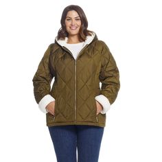 The sherpa trim and quilted puffer design of this women's Weathercast puffer jacket makes it a great choice for cold weather. The sherpa trim and quilted puffer design of this women's Weathercast puffer jacket makes it a great choice for cold weather.Finding the perfect fit and size for women's clothing requires basic measurements of your chest, waist, hips and inseam. Use this guide to learn more about sizing and everything Kohl's has to offer in women's fashion. FABRIC & CARE Polyester Machine Quilted Parka For Cold Weather, Quilted Parka For Outdoor, Casual Quilted Jacket With Double-lined Hood, Quilted Puffer Jacket, Small Women, Line Jackets, Sherpa Lined, Fashion Fabric, Quilted Jacket