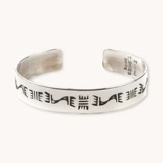 Native American Cuff Bracelet | Bears Journey Stamp Dancer | T.Skies Jewelry Sterling Silver Stacking Bracelets, Hand Stamped Cuff Bracelet, Southwest Jewelry, Wide Bracelet, Bracelet Sterling Silver, Artistic Jewelry, Bracelet Stack, Bracelet Sizes, Beautiful Bracelet