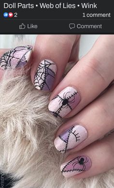 Color Street Halloween Mixed Mani, Color Street Halloween Combos, Color Street Halloween, Mani Inspiration, Horror Nails, Nail Color Combos, Mixed Mani, Nail Styles, Street Nails