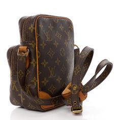 This is an authentic LOUIS VUITTON Monogram Amazone. This stylish shoulder bag is expertly crafted of classic Louis Vuitton monogram on the toile canvas. The bag features an exterior zipper pocket, an adjustable Monogram canvas shoulder strap, vachetta cowhide leather trim and base corners, and brass hardware. The primary zipper opens to a terra cotta brown cross-grain leather interior with a patch pocket. Stylish Shoulder Bag, Terra Cotta, Brass Hardware, Leather Interior, Monogram Canvas, Authentic Louis Vuitton, Leather Trim, Cowhide Leather, Leather Trims