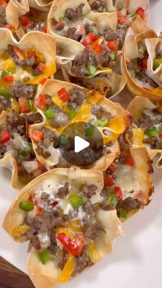 Luke Brown on Instagram: "#sponsored Sausage and Cheese Wonton Cups are an easy and delicious 5-ingredient appetizer! @landolakesktchn 

Land O’Lakes is a farmer-owned co-op. When you purchase Land O Lakes® Cheese (or use it at your next get-together), you’re supporting over 1000 farmer-owners and their communities. 

INGREDIENTS 
1 lb of original sausage 
12 oz wonton wraps
8 oz Land O Lakes® Mexican Blend Farmstyle Cut Shredded Cheese 
3/4 cup chopped red and green bell peppers 
1/2 cup ranch dressing 

INSTRUCTIONS 
Heat a skillet over medium-high heat.  Brown 1 lb of sausage and drain any extra grease. 

Place wonton wraps in a muffin pan and bake at 350 degrees F for 5 minutes until they are starting to lightly brown. 

In a large bowl, combine browned sausage, Land O Lakes® Mexican B