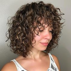 Short Perms, Perms For Short Hair, Perm Hairstyles, Light Curls, Curly Pixie Cuts, Medium Curly, Lifeless Hair, Curly Pixie