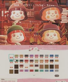 Anch Face Paint Codes, Animal Crossing Face Codes, Animal Crossing Design Codes Face, Animal Crossing Bangs