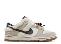 WMNS DUNK LOW 'BLING - BAROQUE BROWN' Cute Shoes Women, Wmns Dunk Low, Pretty Sneakers, Jordan Spizike, Trendy Shoes Sneakers, Pretty Shoes Sneakers, Dr Shoes, Jordan Shoes Retro, Flight Club