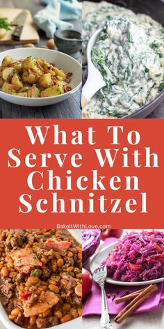 what to serve with chicken schnitzel is an easy and delicious dinner idea