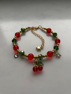 Our Handmade Cherry Themed Beaded Bracelet is perfect for any cherry lovers.  Each bracelet is handmade with love and care for every single detail to make it perfect for everyone to love. It is fully adjustable and fits wrist sizes 14-20cm Cherry Seed Bead Bracelet, Trendy Cherry Adjustable Jewelry, Trendy Adjustable Cherry Jewelry, Cherry Bracelet, Cherry Jewelry, Beaded Art, Handmade Jewelry Diy, Seed Bead Bracelets, Jewelry Diy