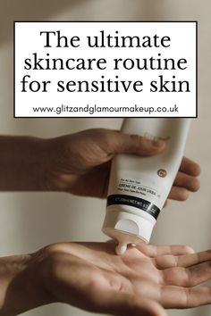 Tailored for sensitive skin, this ultimate skincare routine offers gentle yet effective tips to soothe irritation and maintain healthy skin. Discover product recommendations and essential steps for your daily regimen. Skin Care For Dry Sensitive Skin, Skincare Routine For Sensitive Skin, Sensitive Skin Products, Skincare For Sensitive Skin, Facial Skincare, Alcohol Free Toner, Basic Skin Care Routine, Morning Skin Care Routine, Dry Sensitive Skin