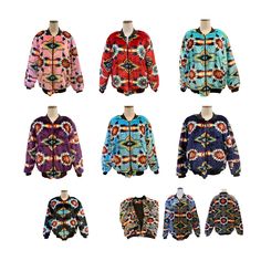 Introducing our Native American Style Design Super Soft Bomber Jacket, a top-quality outerwear piece that combines comfort, style, and cultural richness. Handmade with meticulous attention to detail, this zip-up jacket showcases a beautiful Native American-inspired pattern, adding a touch of tradition and uniqueness to your wardrobe. The jacket is made from premium polyester material, ensuring its exceptional softness and durability. - Super Soft: Our bomber jacket is made from a luxuriously sof Multicolor Fleece Outerwear For Outdoor, Multicolor Fleece Outdoor Outerwear, Multicolor Fleece-lined Outerwear For Streetwear, Multicolor Outerwear With Fleece Lining For Cold Weather, Multicolor Fleece-lined Outerwear For Cold Weather, Multicolor Long Sleeve Fleece Jacket With Pockets, Multicolor Long Sleeve Fleece Jacket, Multicolor Long Sleeve Fleece Jacket For Winter, Multicolor Winter Outerwear With Fleece Lining