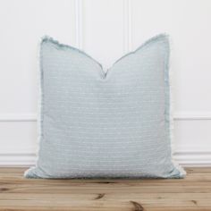 "D E T A I L S Our new fringe collection features a beautiful and subtle color palette. These make perfect layering pillows. The hidden zipper closure makes changing pillow covers simple. These are sure to be the perfect finishing touch to any space. * Pillow Cover Only * Available in 20\" x 20\" or 26\" x 26\" * Hidden Zipper Closure * Easily slips over any pillow. * INSERT SOLD SEPARATELY. F A B R I C * O P T I O N S White Dot - 100% Cotton Natural Dot - Cotton/Linen Blend Blush Dot - 100% Cot Costal Pillows, Fringe Pillows, Neutral Pillows, Dorm Room Inspiration, 20x20 Pillow Covers, Woven Throw, Sea Foam, Decorative Pillow Covers, Dorm Decorations