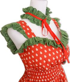 Strawberry Picnic, Picnic Dress, Sunny Day, The Outdoors, Sunny Days, Pre Order, Red Dress, Shop Now, Red