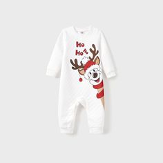 Get in the festive spirit with our matching Christmas reindeer print thickened family outfits.
*Product features: Matching family outfits
*Fabric characteristics: Thickened, breathable
*Piece of product: 1 top per size 
*Neckline: Stylish and comfortable round neckline
*Sleeves: Long sleeves for warmth
*Style: Christmas reindeer print design  
*Fit: Standard fit for everyday comfort  
*Length: Regular length suitable for all    
*Source of goods: Genuine products  
*Supplier: PatPat Family Sweatshirts, Family Roles, Christmas Onesie, Santa Claus Reindeer, Matching Sweatshirts, Christmas Family, Matching Family Outfits, Family Outfits, Family Matching