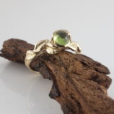 Rose Cut Peridot Gemstone Engagement Ring, Birthstone, Anniversary Ring by DV Jewelry Designs Elegant Handmade Peridot Rings, Handmade Elegant Peridot Rings, Green Peridot Jewelry With Polished Finish, Green Peridot Rings With Nature-inspired Style, Green Polished Peridot Jewelry, Heirloom Green Peridot Jewelry, Handmade Elegant Green Birthstone Ring, Peridot Engagement Ring, Twig Wedding Band