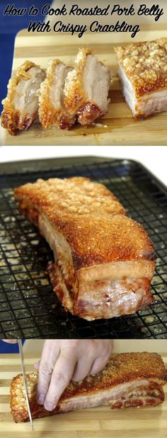 how to cook baked pork belly with crispy crusting baby ribs on the grill