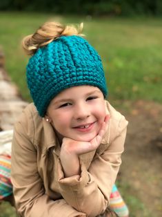 32 colors messy bun ponytail beanie winter hat by Two Seaside Babes Messy Bun Ponytail, Crochet Winter Hat, Bun Ponytail, Crochet Winter Hats, Ponytail Beanie, Messy Bun Hat, Bun Hat, Crochet Winter, Windy Day