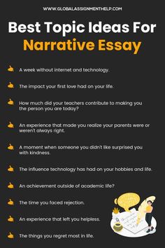 the best topic ideas for narrative essay