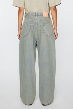 <div>2023 jeans are cut to a super baggy fit with a mid waist, super wide leg and long length. Crafted from non stretch denim in a blue beige wash with a sandy mineral tint.</div> Oversized Wide Leg Washed Bottoms, Oversized Wide Leg Bottoms, Oversized Wide Leg Washed Jeans, Oversized Washed Wide Leg Jeans, Oversized Light Wash Wide Leg Bottoms, Oversized Wide Leg Washed Pants, Oversized Washed Wide Leg Pants, Oversized Straight Leg Faded Bottoms, Faded Oversized Straight Leg Bottoms