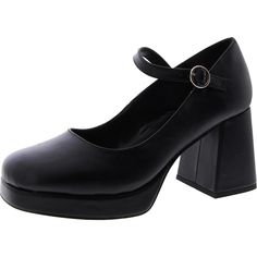 PRICES MAY VARY. Steve Madden Women's Heeled Mary Jane Synthetic or textile upper material, synthetic or vegan leather lining Adjustable buckle closure Approximately 3.25" block heel Black Mary Janes, Black Mary Jane Heels, Loafer Heels, Womens Mary Janes, Steve Madden Heels, Versace Accessories, Kawaii Style, Mary Jane Heels, Shoes Heels Pumps