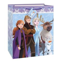 Buy Kids Birthday Frozen 2 large gift bag sold at Party Expert Disney Frozen Gift, Disney Frozen Toys, Frozen Party Supplies, Frozen Themed Party, Disney Frozen Birthday Party, Frozen Toys, Sixth Birthday, Disney Frozen Birthday, Frozen Party Ideas