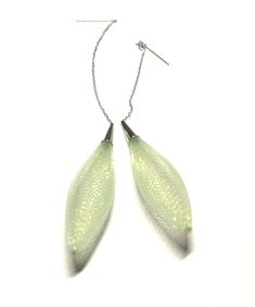 Nylon Earrings - These earrings are as light as a feather! Each pair has two layers of nylon mesh that hang from a sterling silver ear thread. Adjust the length by pulling thread more or less through the ear! Length:7.5cm-12cm Light As A Feather, Artful Home, Sea Green, Fine Furniture, Precious Metals, Jewelry Art, Jewelry Earrings, Thread, Mesh