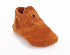 Suede Roo Kids Moccasin - Honey #softstarshoes Brown Moccasins With Textured Sole And Closed Toe, Brown Closed Toe Moccasins With Textured Sole, Leather Non-slip Slip-on Moccasins, Leather Slip-on Non-slip Moccasins, Brown Slip-on Moccasins With Soft Sole, Brown Closed Toe Moccasins With Soft Sole, Brown Closed Toe Moccasins With Rubber Sole, Brown Closed Toe Soft Sole Moccasins, Brown Moccasins With Suede Lining