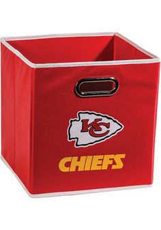 the kansas chiefs nfl storage bin