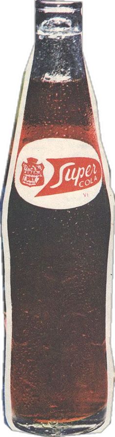 a bottle of soda with the word paper on it