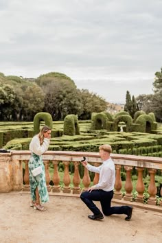 Marriage Proposal Labyrinth park Barcelona Barcelona Proposal, Portugal Proposal, European Proposal, Europe Proposal, Castle Proposal, Barcelona Romantic, Proposal Garden, Winery Proposal