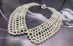 Beautiful pearls necklace, collar bib choker necklace. The necklace is in very good vintage condition. The necklace will be nicely wrapped ready to be offered as a present. 1950s Jewelry, Beautiful Pearl Necklace, Pearl Necklace Vintage, Collar Choker, Necklace Collar, Pearls Necklace, Choker Collar, Vintage Pearls, Bib Necklace