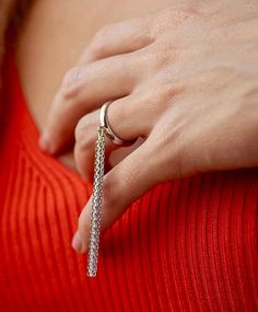 This Sterling Silver Layered Dangle Chains Braided Ring is a perfect blend of elegance and edge. The braided design adds a timeless touch, while the delicate layered dangle chains bring a modern twist. Made from high-quality sterling silver, this adjustable ring is both stylish and versatile, ideal for daily wear or special occasions. The combination of braided detailing and dangle chains creates a unique piece that stands out, offering a sophisticated yet contemporary look. Whether worn alone o Chain Braid, Braided Ring, Chain Ring, Ring For Women, Adjustable Ring, Adjustable Rings, Statement Ring, Rings Statement, Statement Rings