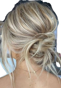 Low Messy Bun Low Bun Hairstyles, Up Dos For Medium Hair, Updos For Medium Length Hair, Low Bun, Braided Bun, Short Hair Updo, Wedding Hair And Makeup