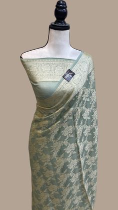 5999.00 TH7526 ➡️Download our Mobile App📱and shop on the go! TH7526 Kalamkari Fabric, Fancy Jewellery Designs, Pure Chiffon, Simple Pakistani Dresses, Banarasi Saree