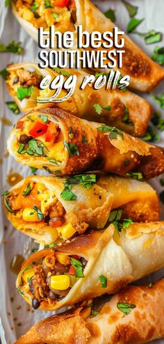 the best southwest egg rolls recipe