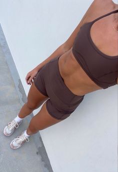 Cute Workout Outfits, Cute Gym Outfits, Healthy Girl, Workout Sets, Workout Aesthetic, Workout Outfit