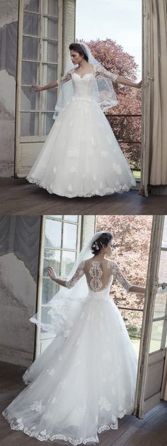 two pictures of a woman in a wedding dress