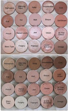 Colourpop Single Eyeshadows, Wedding Make Up Natural Blue Eyes, Mac Eyeshadow Swatches, Mac Single Eyeshadow, Mac Makeup Eyeshadow, Mac Eyeshadow Palette, Eyeshadow Singles, Mac Eye Shadow