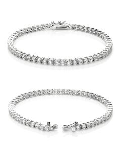 CZ Tennis Bracelet http://www.dessy.com/accessories/cz-tennis-bracelet/ Wedding Jewelery, Minimal Accessories, Stylish Earring, Bridesmaid Earrings, Minimalist Necklace, Tennis Bracelet, Silver Diamonds, Accessories Necklace, Bridal Accessories