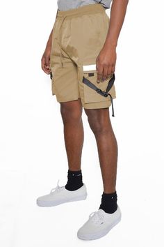 Tactical Short 98% polyester 2% spanReflective Tape Extra pockets sized for tactical use Combat Style Outdoor Shorts With Pockets, Combat Shorts With Pockets For Outdoor, Combat Cargo Shorts For Outdoor, Techwear Cargo Shorts For Hiking, Hiking Techwear Shorts With Multiple Pockets, Techwear Hiking Cargo Shorts With Side Pockets, Techwear Cargo Shorts With Pockets For Hiking, Techwear Cargo Shorts For Outdoor, Techwear Cargo Shorts For Outdoor Activities