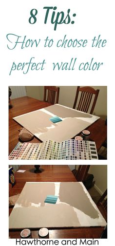 how to choose the perfect wall color for your dining room or living room with 8 tips