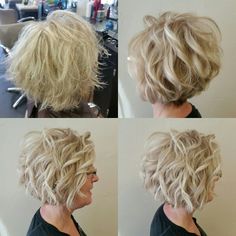 Cute mini Bob for summer. Check out her site at shantellhair.com or instagram under shantellhair Women With Curly Hair, Best Short Haircuts For Women, Κούρεμα Bob, Curly Hair Trends, Hair Cuts For Women, Short Haircuts For Women, Best Short Haircuts, Curly Bob Hairstyles, Penteado Cabelo Curto