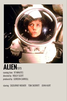 an advertisement for the movie alien