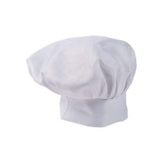 a white chef's hat on a white background