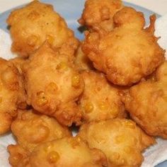 some fried food is sitting on a plate